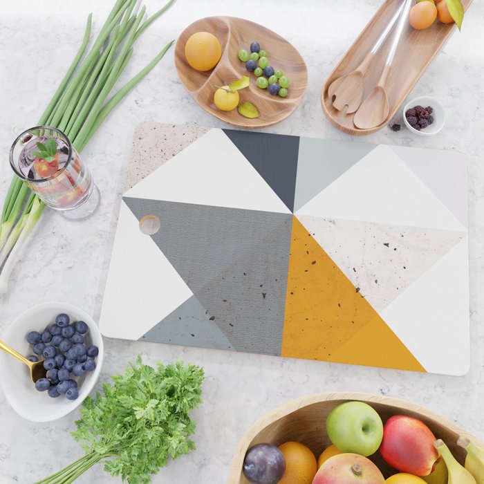 Modern Geometric 17/2 Cutting Board Gallery Image 2