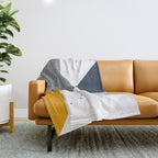 Modern Geometric 17/2 Throw Blanket Gallery Image 1