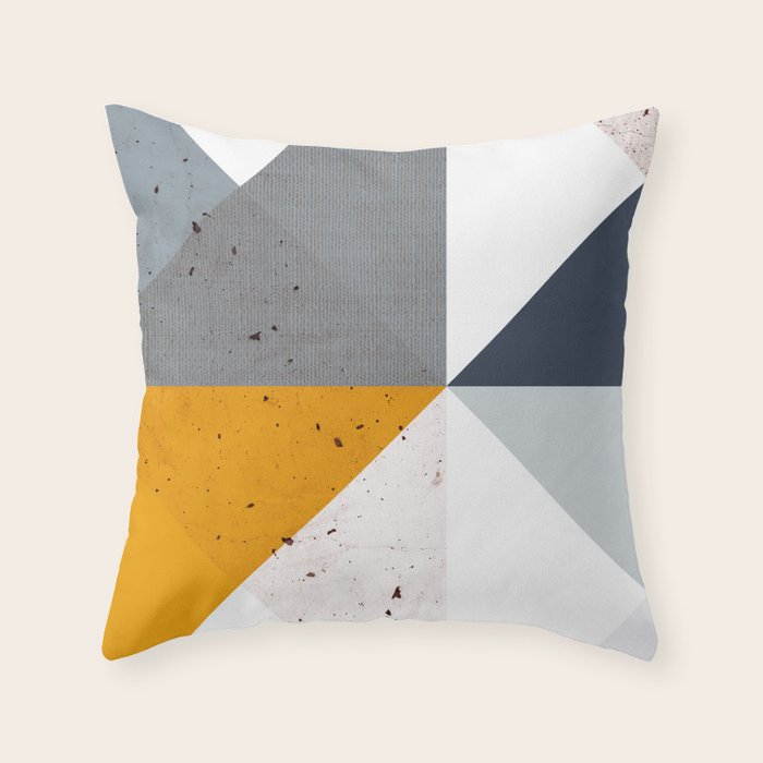 Modern Geometric 17/2 Throw Pillow Gallery Image 6
