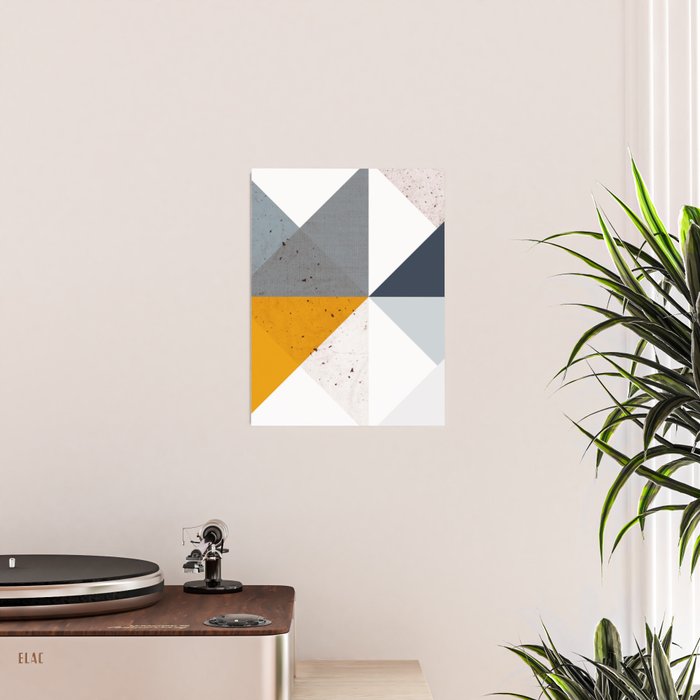 Modern Geometric 17/2 Poster Gallery Image 2