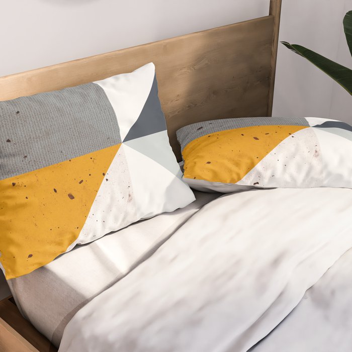 Modern Geometric 17/2 Pillow Sham Gallery Image 2