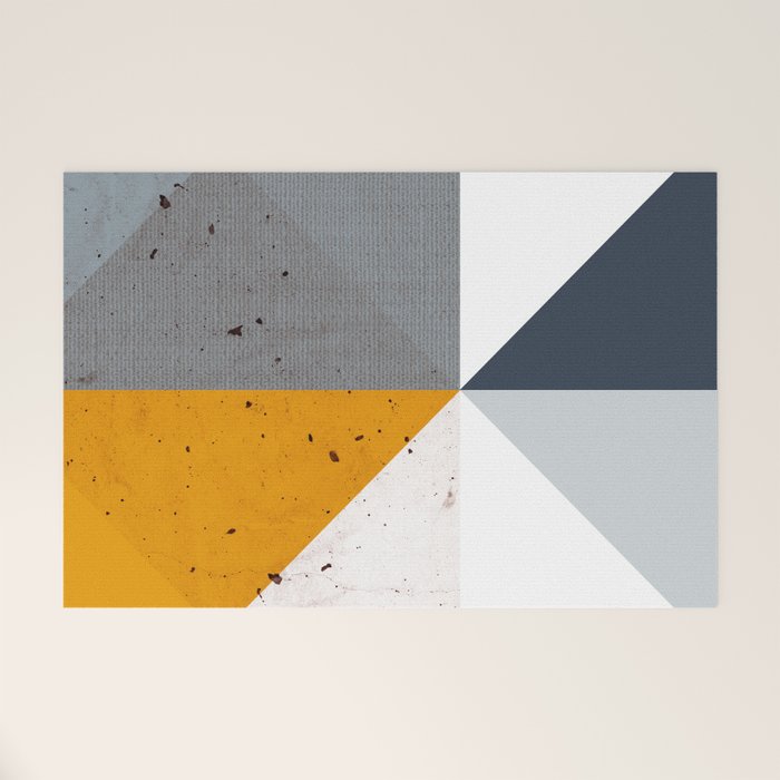 Modern Geometric 17/2 Welcome Mat Gallery Image 1