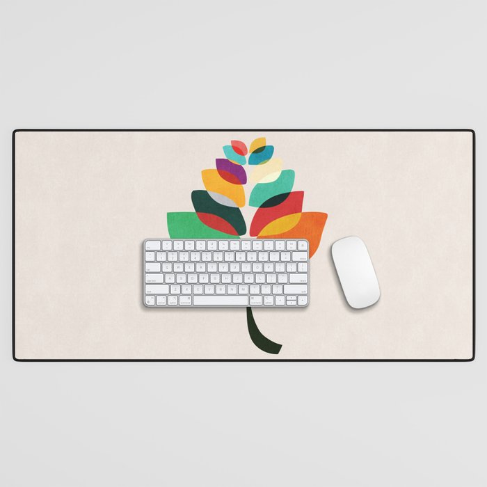 Lotus flower Desk Mat Gallery Image 1