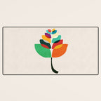 Lotus flower Desk Mat Gallery Image 3