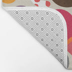 Lotus in koi pond Bath Mat Gallery Image 2