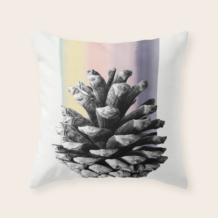 pinecone nature II Throw Pillow Gallery Image 6