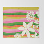 summer of '67 Throw Blanket Gallery Image 2