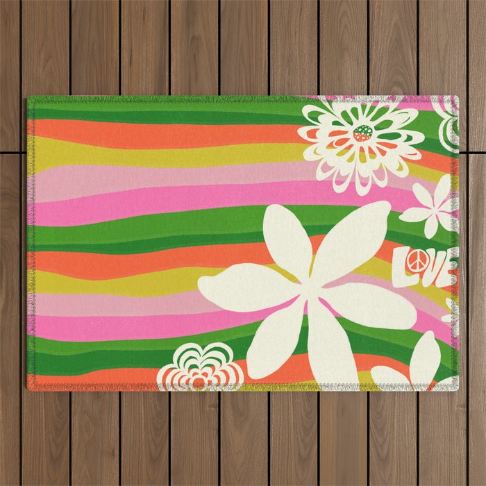 summer of '67 Outdoor Rug Gallery Image 1