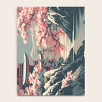 Cherry Blossom Fuji Shrine Notebook Gallery Image 4