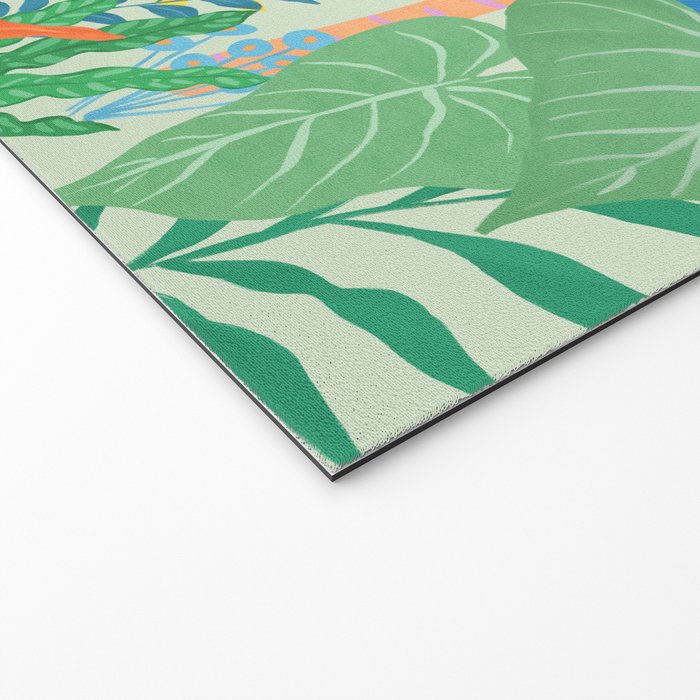 Tiger in Jungle  Welcome Mat Gallery Image 2