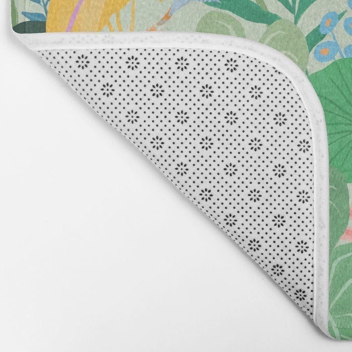 Tiger in Jungle  Bath Mat Gallery Image 2