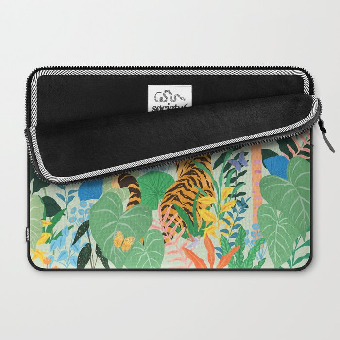Tiger in Jungle  Laptop Sleeve Gallery Image 2