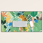Tiger in Jungle  Desk Mat Gallery Image 1