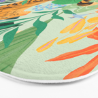 Tiger in Jungle  Bath Mat Gallery Image 3