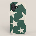 Big Ol Stars Old Money Green iPhone Case Gallery Image 1