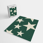 Big Ol Stars Old Money Green Jigsaw Puzzle Gallery Image 2