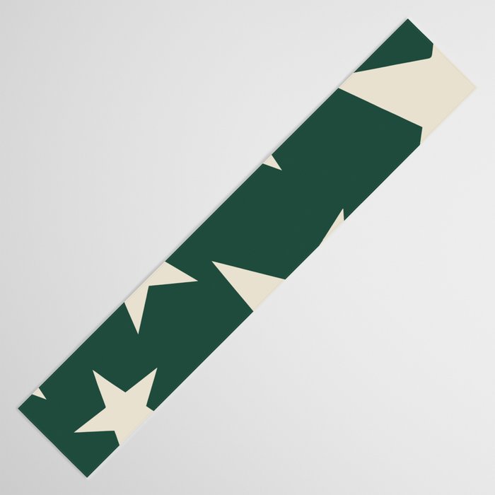 Big Ol Stars Old Money Green Table Runner Gallery Image 3