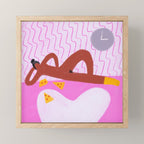 Pizza Time Mini Art Print Gallery Image 1