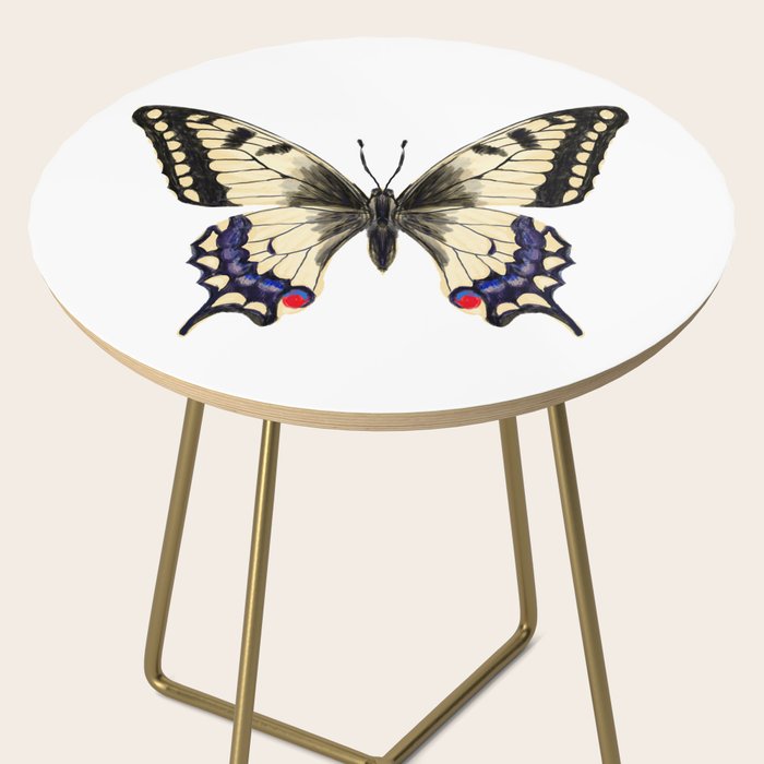 Swallowtail Butterfly - butterfly art, painted butterfly, butterfly design, sweet butterflies Side Table Gallery Image 2