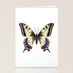 Swallowtail Butterfly - butterfly art, painted butterfly, butterfly design, sweet butterflies Stationery Card Gallery Image 2