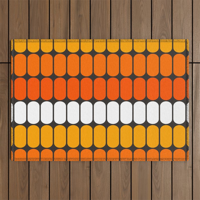 Flame Capsule Outdoor Rug Gallery Image 1