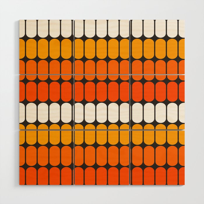 Flame Capsule Wood Wall Art Gallery Image 1