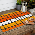 Flame Capsule Outdoor Rug Gallery Image 2