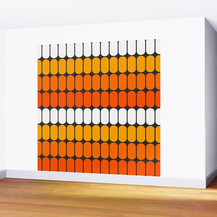 Flame Capsule Wall Mural Gallery Image 2