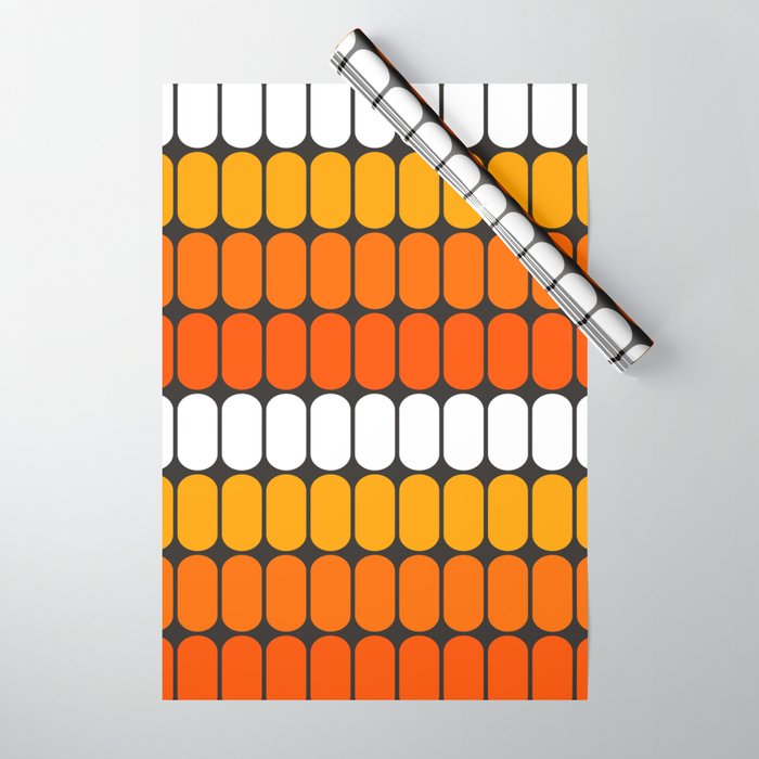 Flame Capsule Wrapping Paper Gallery Image 1