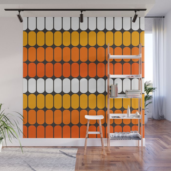 Flame Capsule Wall Mural Gallery Image 1