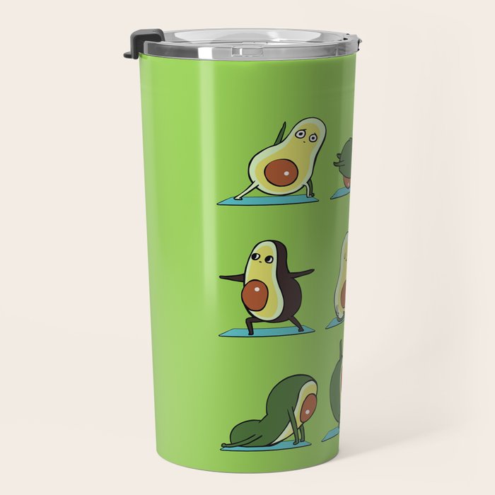 Avocado Yoga Travel Mug Gallery Image 3