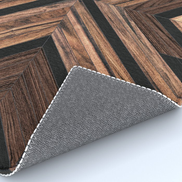 Urban Tribal Pattern No.3 - Wood Rug Gallery Image 4