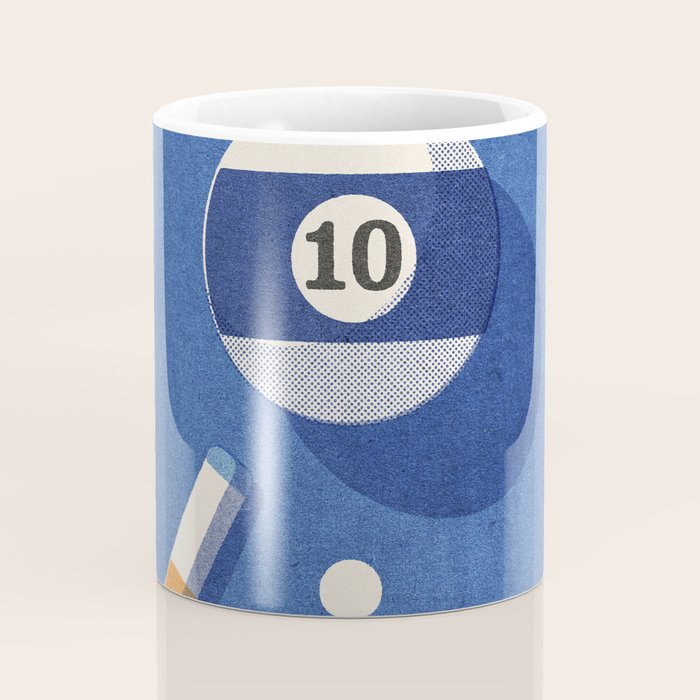BALLS / Billiards - ball 10 I Coffee Mug Gallery Image 4