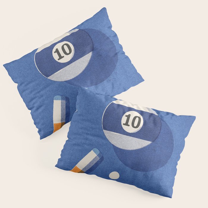 BALLS / Billiards - ball 10 I Pillow Sham Gallery Image 3