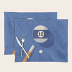 BALLS / Billiards - ball 10 I Placemat Gallery Image 1