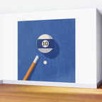 BALLS / Billiards - ball 10 I Wall Mural Gallery Image 2