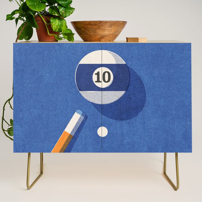 BALLS / Billiards - ball 10 I Credenza Gallery Image 1