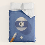 BALLS / Billiards - ball 10 I Duvet Cover Gallery Image 6