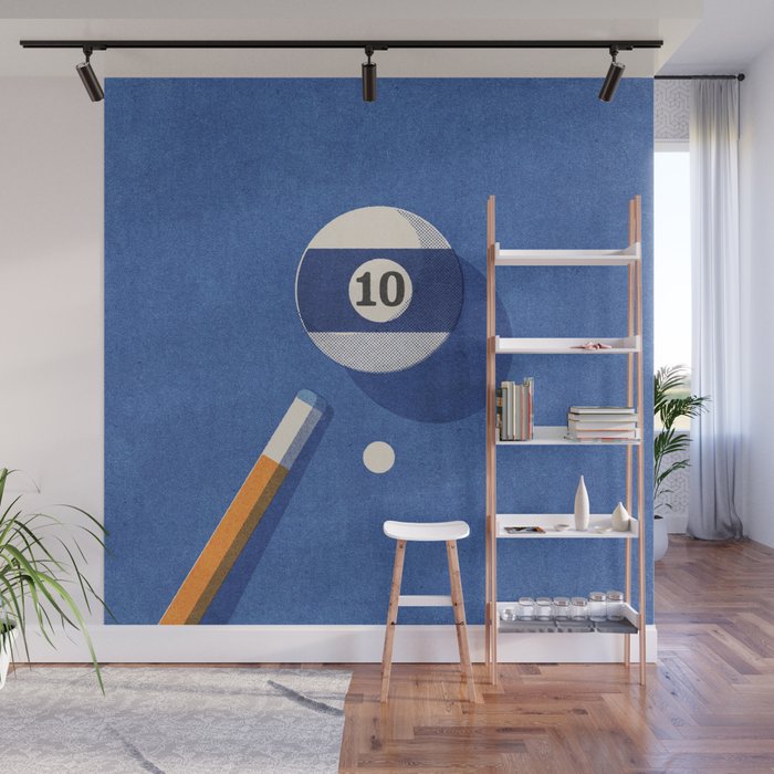 BALLS / Billiards - ball 10 I Wall Mural Gallery Image 1