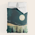 Forest Moon Duvet Cover Gallery Image 6