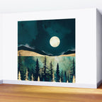 Forest Moon Wall Mural Gallery Image 2
