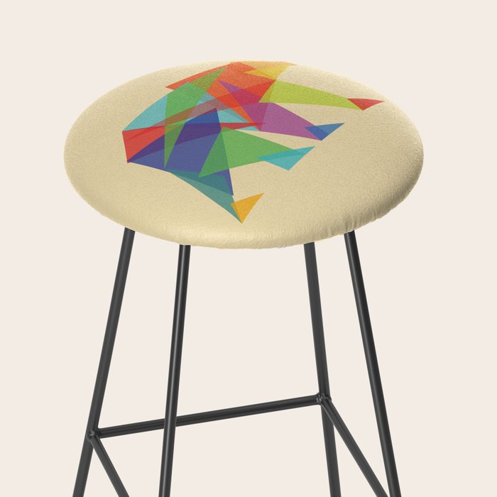 Fractal Geometric bear Stool Gallery Image 2