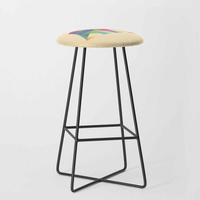 Fractal Geometric bear Stool Gallery Image 1