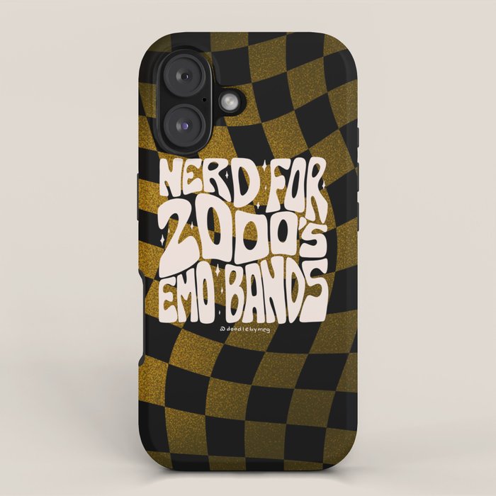 Nerd for the 2000's Emo Bands iPhone Case Gallery Image 1