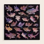 Shark day 2 Wood Wall Art Gallery Image 1
