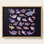 Shark day 2 Serving Tray Gallery Image 1
