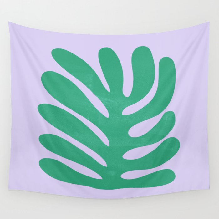 Mint & Moon Raker: Matisse Paper Cutouts 08 Wall Tapestry Gallery Image 1