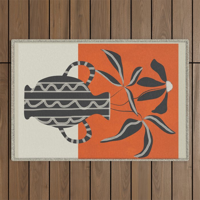 Minimalist Flora 5 Outdoor Rug Gallery Image 1