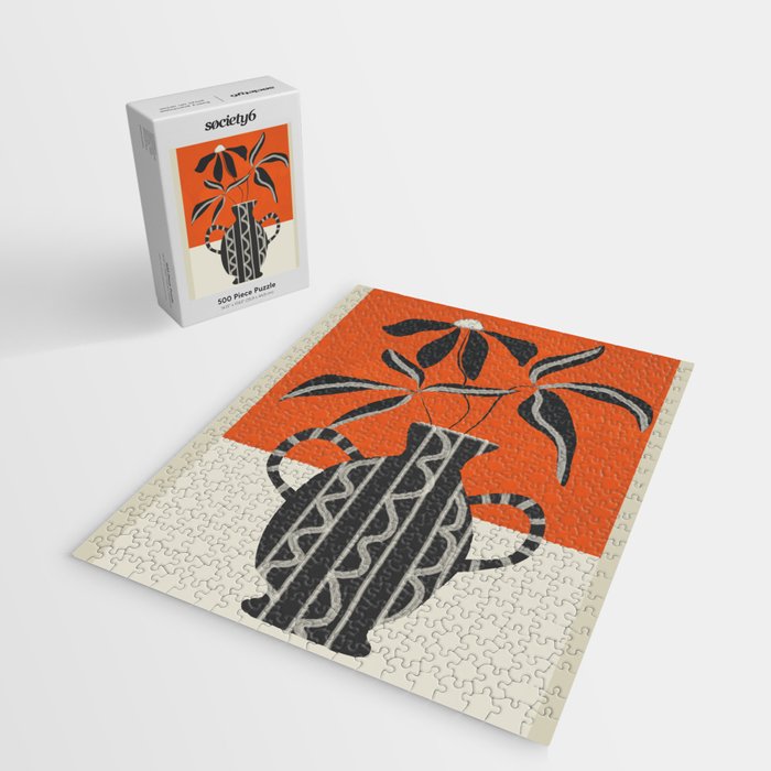 Minimalist Flora 5 Jigsaw Puzzle Gallery Image 2