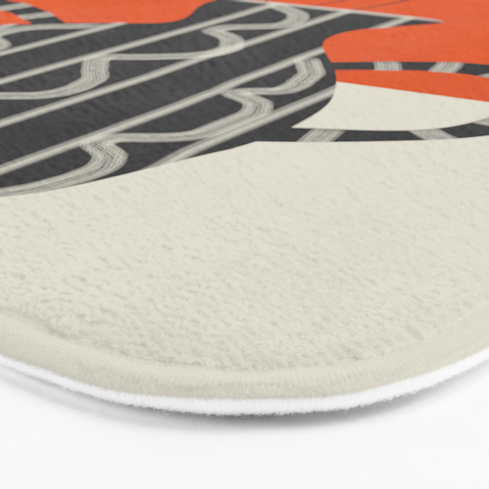 Minimalist Flora 5 Bath Mat Gallery Image 3